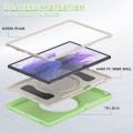 Pancerne Etui z Uchwytem do Samsung Galaxy Tab S8+ / Tab S7+ / Tab S7 FE 12.4 zielone