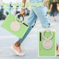 Pancerne Etui z Uchwytem do Samsung Galaxy Tab S8+ / Tab S7+ / Tab S7 FE 12.4 zielone