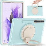 Pancerne Etui z Uchwytem do Samsung Galaxy Tab S8+ / Tab S7+ / Tab S7 FE 12.4 niebieskie
