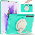 Pancerne Etui z Uchwytem do Samsung Galaxy Tab S8+ / Tab S7+ / Tab S7 FE 12.4 zielone miętowe