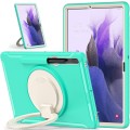 Pancerne Etui z Uchwytem do Samsung Galaxy Tab S8+ / Tab S7+ / Tab S7 FE 12.4 zielone miętowe