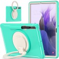 Pancerne Etui z Uchwytem do Samsung Galaxy Tab S8+ / Tab S7+ / Tab S7 FE 12.4 zielone miętowe