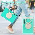 Pancerne Etui z Uchwytem do Samsung Galaxy Tab S8+ / Tab S7+ / Tab S7 FE 12.4 zielone miętowe