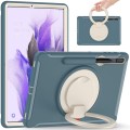 Pancerne Etui z Uchwytem do Samsung Galaxy Tab S8+ / Tab S7+ / Tab S7 FE 12.4 chabrowe