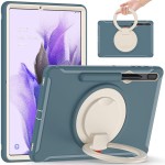 Pancerne Etui z Uchwytem do Samsung Galaxy Tab S8+ / Tab S7+ / Tab S7 FE 12.4 chabrowe