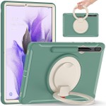 Pancerne Etui z Uchwytem do Samsung Galaxy Tab S8+ / Tab S7+ / Tab S7 FE 12.4 szmaragdowo-zielone
