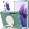 Pancerne Etui z Uchwytem do Samsung Galaxy Tab S8+ / Tab S7+ / Tab S7 FE 12.4 szmaragdowo-zielone