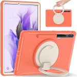 Pancerne Etui z Uchwytem do Samsung Galaxy Tab S8+ / Tab S7+ / Tab S7 FE 12.4 pomarańczowe