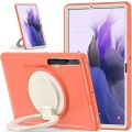 Pancerne Etui z Uchwytem do Samsung Galaxy Tab S8+ / Tab S7+ / Tab S7 FE 12.4 pomarańczowe