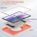 Pancerne Etui z Uchwytem do Samsung Galaxy Tab S8+ / Tab S7+ / Tab S7 FE 12.4 pomarańczowe