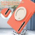 Pancerne Etui z Uchwytem do Samsung Galaxy Tab S8+ / Tab S7+ / Tab S7 FE 12.4 pomarańczowe