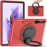 Pancerne Etui z Uchwytem do Samsung Galaxy Tab S8+ / Tab S7+ / Tab S7 FE 12.4 czerwone