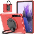 Pancerne Etui z Uchwytem do Samsung Galaxy Tab S8+ / Tab S7+ / Tab S7 FE 12.4 czerwone