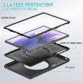 Pancerne Etui z Uchwytem do Samsung Galaxy Tab S8+ / Tab S7+ / Tab S7 FE 12.4 czarne