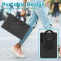 Pancerne Etui z Uchwytem do Samsung Galaxy Tab S8+ / Tab S7+ / Tab S7 FE 12.4 czarne