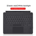 Bezprzewodowa Magnetyczna Podświetlana Klawiatura z TouchPad do Microsoft Surface Pro 8/9/X