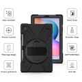 Shockproof Pancerne Etui z Paskiem do Samsung Galaxy Tab S6 Lite czarne