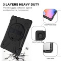 Shockproof Pancerne Etui z Paskiem do Samsung Galaxy Tab S6 Lite czarne
