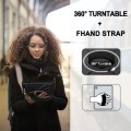 Shockproof Pancerne Etui z Paskiem do Samsung Galaxy Tab S6 Lite czarne