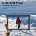 Shockproof Pancerne Etui z Paskiem do Samsung Galaxy Tab S6 Lite czarne