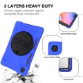 Shockproof Pancerne Etui z Paskiem do Samsung Galaxy Tab S6 Lite niebieskie