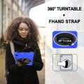 Shockproof Pancerne Etui z Paskiem do Samsung Galaxy Tab S6 Lite niebieskie