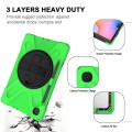 Shockproof Pancerne Etui z Uchwytem i Paskiem do Samsung Galaxy Tab S6 Lite zielone
