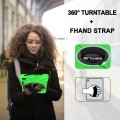 Shockproof Pancerne Etui z Uchwytem i Paskiem do Samsung Galaxy Tab S6 Lite zielone
