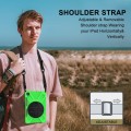Shockproof Pancerne Etui z Uchwytem i Paskiem do Samsung Galaxy Tab S6 Lite zielone