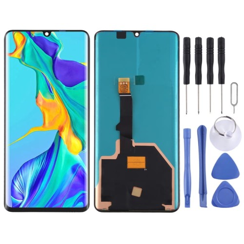 Oryginalny Wyświetlacz LCD do Huawei P30 Pro czarny