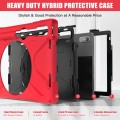 Shockproof Pancerne Etui z Uchwytem do Lenovo Tab 11 Pro 2 Generacja czerwone