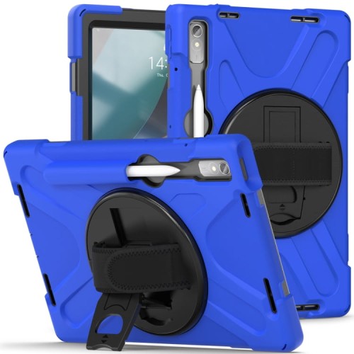 Shockproof Pancerne Etui z Uchwytem do Lenovo Tab 11 Pro 2 Generacja granatowe