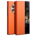 QIALINO Biznesowe Skórzane Etui smart Cover do Huawei Mate 50 orange
