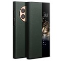 QIALINO Biznesowe Skórzane Etui smart Cover do Huawei Mate 50 zielone