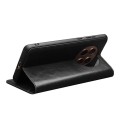 QIALINO Klasyczny Skórzany Pokrowiec Etui do Huawei Mate 50 czarny