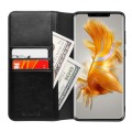 QIALINO Klasyczny Skórzany Pokrowiec Etui do Huawei Mate 50 czarny