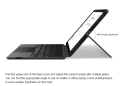 Etui Slim Bezprzewodowa Podświetlana Klawiatura TouchPad Samsung Galaxy Tab S6 Lite