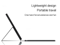 Etui Obudowa Klawiatura TouchPad do Samsung Galaxy Tab S7 FE / Galaxy Tab S7/S8 Plus