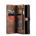 Pokrowiec Portfel Etui CASEME do Samsung Galaxy S20 Ultra brązowy