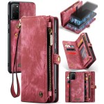 Pokrowiec Portfel Etui CASEME do Samsung Galaxy S20 Ultra czerwony
