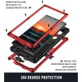 R-JUST Pancerne Etui Antywstrząsowe do Samsung Galaxy S22 Ultra 5G czerwone
