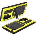 R-JUST Pancerne Etui Antywstrząsowe do Samsung Galaxy S22 Ultra 5G żółte