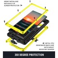 R-JUST Pancerne Etui Antywstrząsowe do Samsung Galaxy S22 Ultra 5G żółte