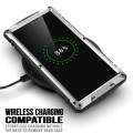 R-JUST Pancerne Etui Antywstrząsowe do Samsung Galaxy S22 Ultra 5G srebrne