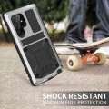 R-JUST Pancerne Etui Antywstrząsowe do Samsung Galaxy S22 Ultra 5G srebrne