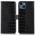 Skórzane Etui Pokrowiec FRID do iPhone 14 czarny