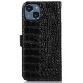 Skórzane Etui Pokrowiec FRID do iPhone 14 czarny