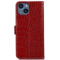 Skórzane Etui Pokrowiec FRID do iPhone 14 czerwony