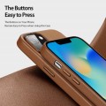 Etui Obudowa Dux Ducis Mag Safe do iPhone 14 brązowe