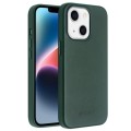 QIALINO MagSafe Skórzane Etui Obudowa Plecki do iPhone 14 zielone